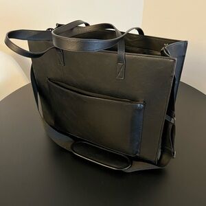 BÉIS work tote in black